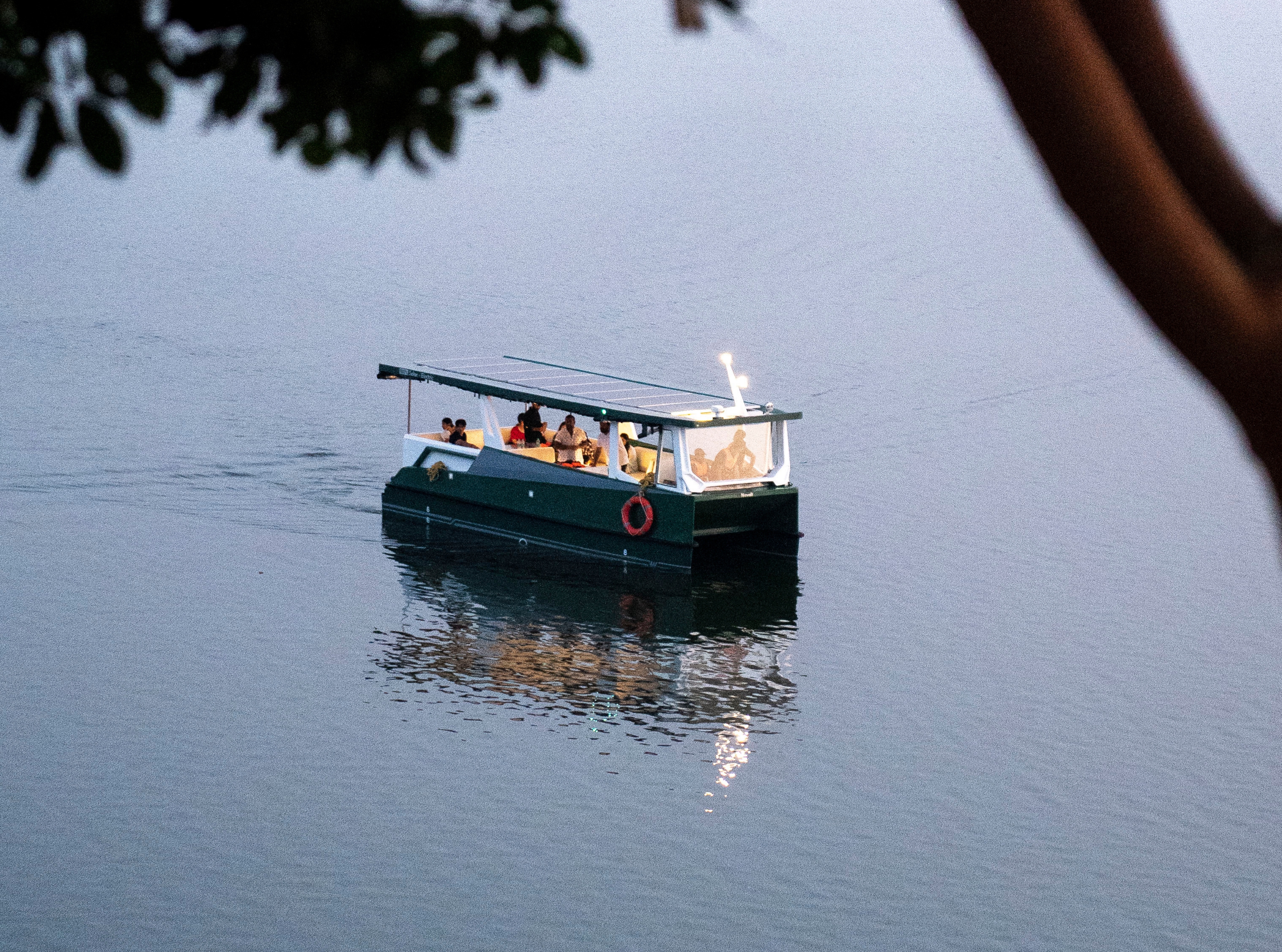 Boating at Narwar